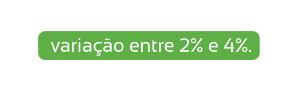 variação entre 2 e 4